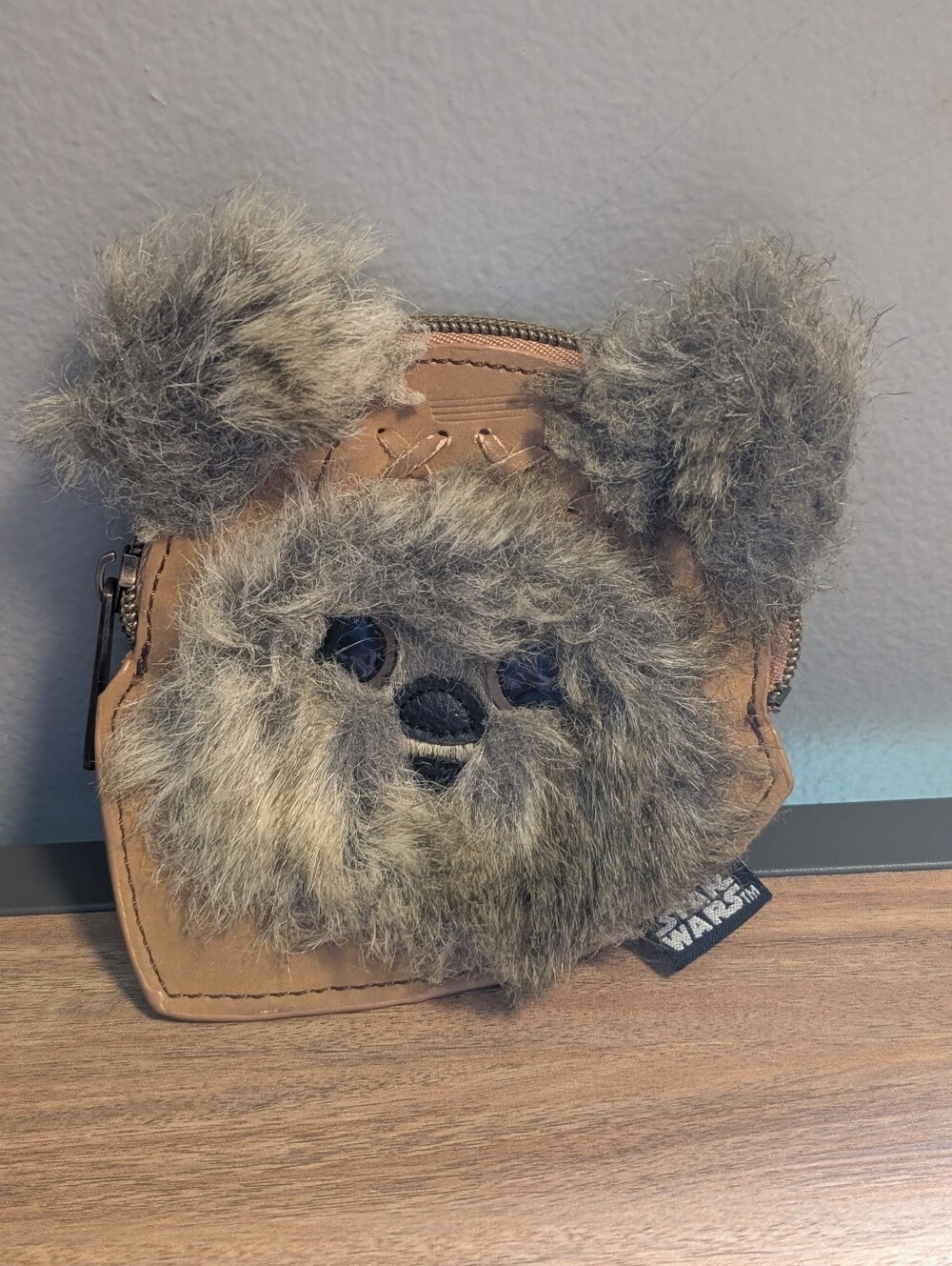 Loungefly Vintage Disney Star Wars Ewok Coin Purse Wallet